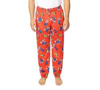 Nintendo mens Pajama Pants, Lounge Bottoms With Drawstring, Ultra-soft & Comfortable, Super Mario, XL