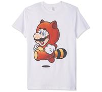 Nintendo Men's Tanookie Yeah T-Shirt - White - XL