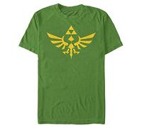 Nintendo Men's Legend of Zelda Triumphant Triforce T-Shirt, Kelly, XL