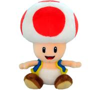 Nintendo Merchandising Toad Super Mario Red Teddy 20 Cm