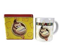 Nintendo Monogram Donkey Kong Metal Money Box 12 x 9 x 11 cm + Mug