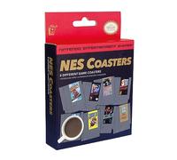 Nintendo NES Cartridge Retro Drink Coasters for Gamers - Officially Licensed, Featuring Donkey Kong, Legend of Zelda, Super Mario, and More Classic Games, Set of 8 | Paladone