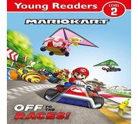 Nintendo Official Mario Kart: Young Reader - Off-to the Races Paperback Book in White Nintendo White