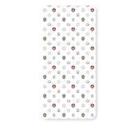 Nintendo Official Single Fitted Bedsheet | Pair Design | Featuring Mario and Luigi | Designed for Single Beds | Soft Polyester with Elastic Edge | Perfect for Kids Bedroom