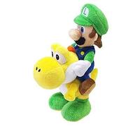 Nintendo Official Super Mario Luigi Riding Yoshi Plush, 8"