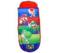 Nintendo Officially Licenced ReadyBed | Kids Inflatable Air Bed and Sleeping Bag with Pump | Squad Design Featuring Mario, Luigi,