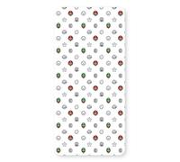 Nintendo Official Single Fitted Bedsheet | Pair Design | Featuring Mario and Luigi | Designed for Single Beds | Soft Polyester with Elastic Edge | Perfect for Kids Bedroom