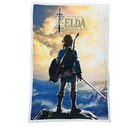 NINTENDO PLAID SHERPA 100X150 CM LINK BOTW
