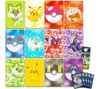 Nintendo Pokemon Mini Poster Set - Pokemon Room Decor Bundle with 12 Mini Pokemon Wall Art Posters Plus Pokemon Cards, More | 6" x 4" Pokemon Posters