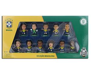 Nintendo SoccerStarz Brazil International 11-Figurine Team Pack