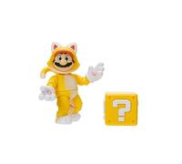Nintendo Super Mario 5" Mario Action Figure Premium Articulated Action Figure With Included Question Block Accessory
