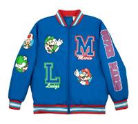 Nintendo Super Mario Bomber Jacket, Mario and Luigi Bomber Jacket