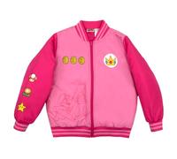 Nintendo Super Mario Bomber Jacket, Mario and Luigi Bomber Jacket, Peach Pink, 4-5