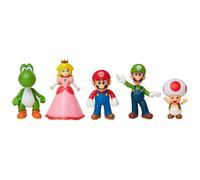 Nintendo Super Mario Bros Friends Mario And Multi Pack Figure 6 Cm Multicolor Kids