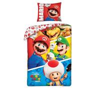 Nintendo Super Mario Bros Movie Gang Single Duvet Cover Set
