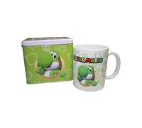Nintendo Super Mario Bros Yoshi Mug + Money box set