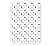 Nintendo Official Double Fitted Bedsheet | Pair Design | Featuring Mario and Luigi | Designed for Double Beds | Soft Polyester with Elastic Edge | Perfect for Kids Bedroom