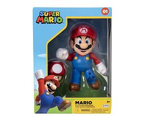 Nintendo Super Mario Figure Mario in Collector's Box, 10 cm