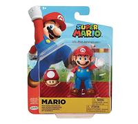 Nintendo - Super Mario Figurine de Mario avec Super Champignon 10cm