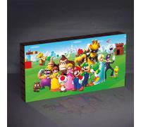 Nintendo Super Mario Group Light Up Canvas