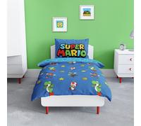 Nintendo Super Mario Kids Blue Bedding Set - Double
