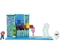 Nintendo Super Mario Playset Underwater World Including 6 cm Mario Figure Multi-