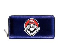 NINTENDO Super Mario Bros. Mario Face Summer Olympics Purse - Purple
