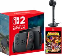 Nintendo Switch 2 256GB with Donkey Kong + Camera - Black, Black