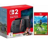 Nintendo Switch 2 256GB with Mario Kart World + The Legend of Zelda: Breath of the Wild - Black, Black