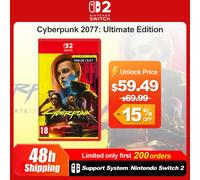 Nintendo Switch 2 Cyberpunk 2077 Ultimate Edition Juegos Games Deals 100% Original Physical Game Card RPG Game for Switch 2 Random Cover