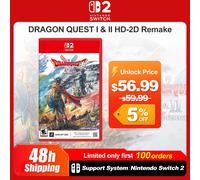 Nintendo Switch 2 DRAGON QUEST I & II HD-2D Remake Juegos Games Deals 100% Original Nintendo Physical Game Card RPG Game for NS2 Random Cover