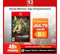 Nintendo Switch 2 Hyrule Warriors Age of Imprisonment Juegos Games Deals 100% Official Physical Game Card Zelda Game for NS2 Random Cover