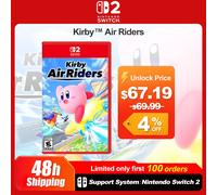 Nintendo Switch 2 Kirby Air Riders Juegos Games Deals 100% Original Physical Game Card Support 1-4 Players Action Game for NS2 Random Cover