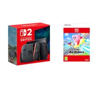 Nintendo Switch 2 + Kirby Air Riders Kirby Air Riders (UK AC Adapter)