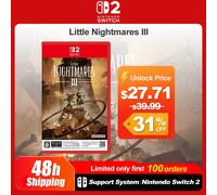 Nintendo Switch 2 Little Nightmares 3 Games Deals 100% New Original Physical Game Card Support 1-2 Players for Nintendo Switch 2 Random Cover