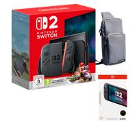 Nintendo Switch 2 Mario Kart World Bundle with FREE Snakebite Sling Case and Hori Screen Filter