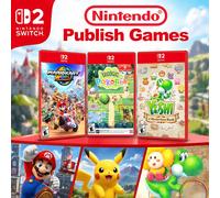 Nintendo Switch 2 Physical Game Card Collection Publish Only by Nintendo Super Mario Pokémon Zelda Series Games Support Spanish Mario Wonder