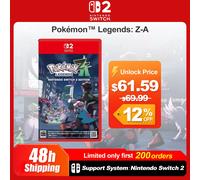 Nintendo Switch 2 Pokemon Legends Z-A Juegos Games Deals 100% Official Physical Game Card RPG Pokemon Game for Nintendo Switch 2 Random Cover