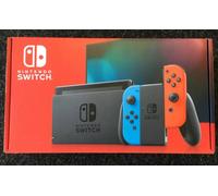 Nintendo Switch 32GB Neon Blue/Red Joy-Con Handheld Console - Improved Battery