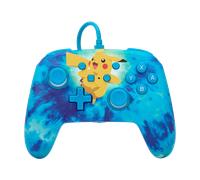 Nintendo Switch Enhanced Wired Controller - Pikachu Tie Dye (Switch)