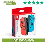 Nintendo Switch Joy-Con Controller Pair - Neon Red/Neon Blue 100% ORIGINAL ⭐⭐⭐⭐⭐