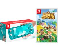 Nintendo Switch Lite 32GB with Animal Crossing: New Horizons - Turquoise, Blue