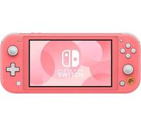 NINTENDO SWITCH LITE ANIMAL CROSSING EDITION - CORAL PINK - NEW DAMAGED BOX