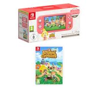Nintendo Switch Lite Animal Crossing: New Horizons Isabelle Aloha Edition portable game console 14 cm (5.5") 32 GB Touchscreen Wi-Fi Coral