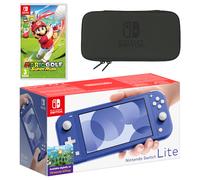 Nintendo Switch Lite (Blue) Mario Golf: Super Rush Pack