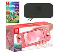 Nintendo Switch Lite (Coral) Miitopia Pack