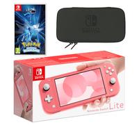 Nintendo Switch Lite (Coral) Pokémon Brilliant Diamond Pack