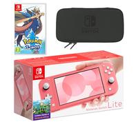 Nintendo Switch Lite (Coral) Pokémon Sword Pack