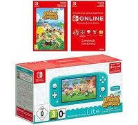 Nintendo Switch Lite (Turquoise) Animal Crossing: New Horizons Pack + NSO 3 months portable game console 14 cm (5.5") 32 GB Touchscreen Wi-Fi