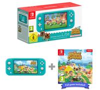Nintendo Switch Lite Turquoise + Animal Crossing NH Bundle